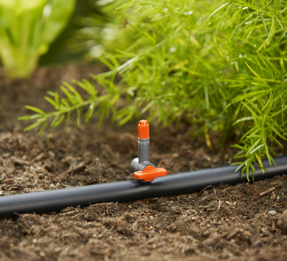 Gardena MicroDripSystem Irrigation Hose Fittings Coupling with a Flow