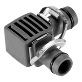 Raccord/Joint en L pour système d’irrigation Gardena Micro-Drip, 1/2&nbsp;po Front_Angled_Left