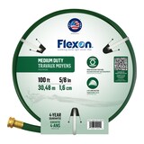 Flexon 100-ft Dry Seal Medium Duty Hose with 4-Ply Construction Front_Flat