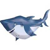 Giant Under the Sea Shark Balloon, 40-in Front_Flat