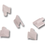 clipsClear, 100-pk, for Birthday/New Year's Eve/Graduation Front_Flat