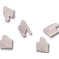 Pinces transparentes, paq. 100, pour anniversaire/jour de l'An/remise de diplômes