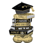 Black, Silver and Gold Graduation Party Theme