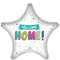 Ballon géant Welcome Home pour remise de diplôme/fête/occasion spéciale Front_Flat