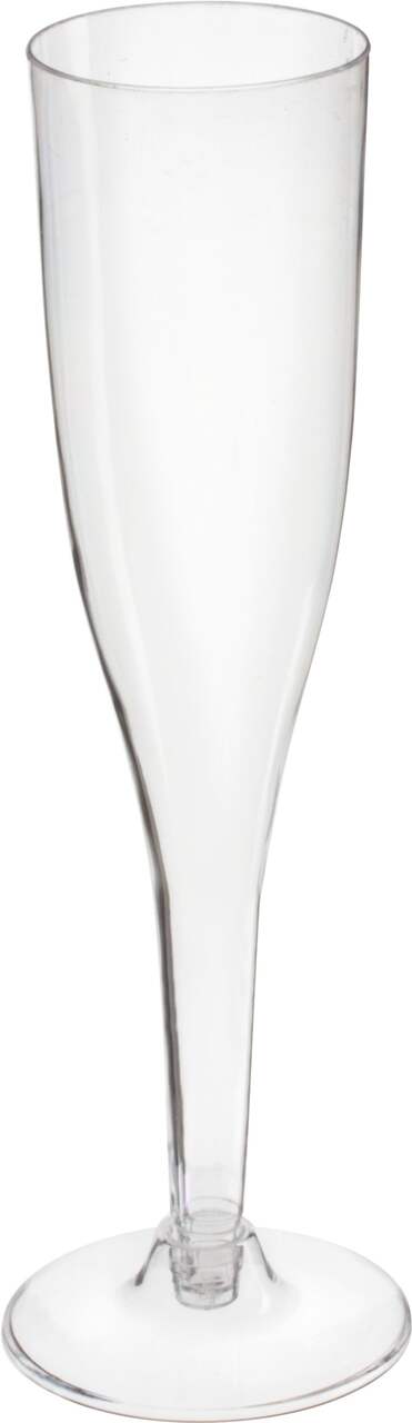 Flûte à champagne en plastique transparent 15cl ( 8 pièces) 2.12 €
