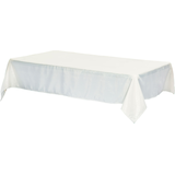 Rectangle Fabric Reusable Table Cover, Assorted Colours, 60x104-in, for Christmas/Thanksgiving/New Year's Eve Front_Three_Fourths_Angled_Left