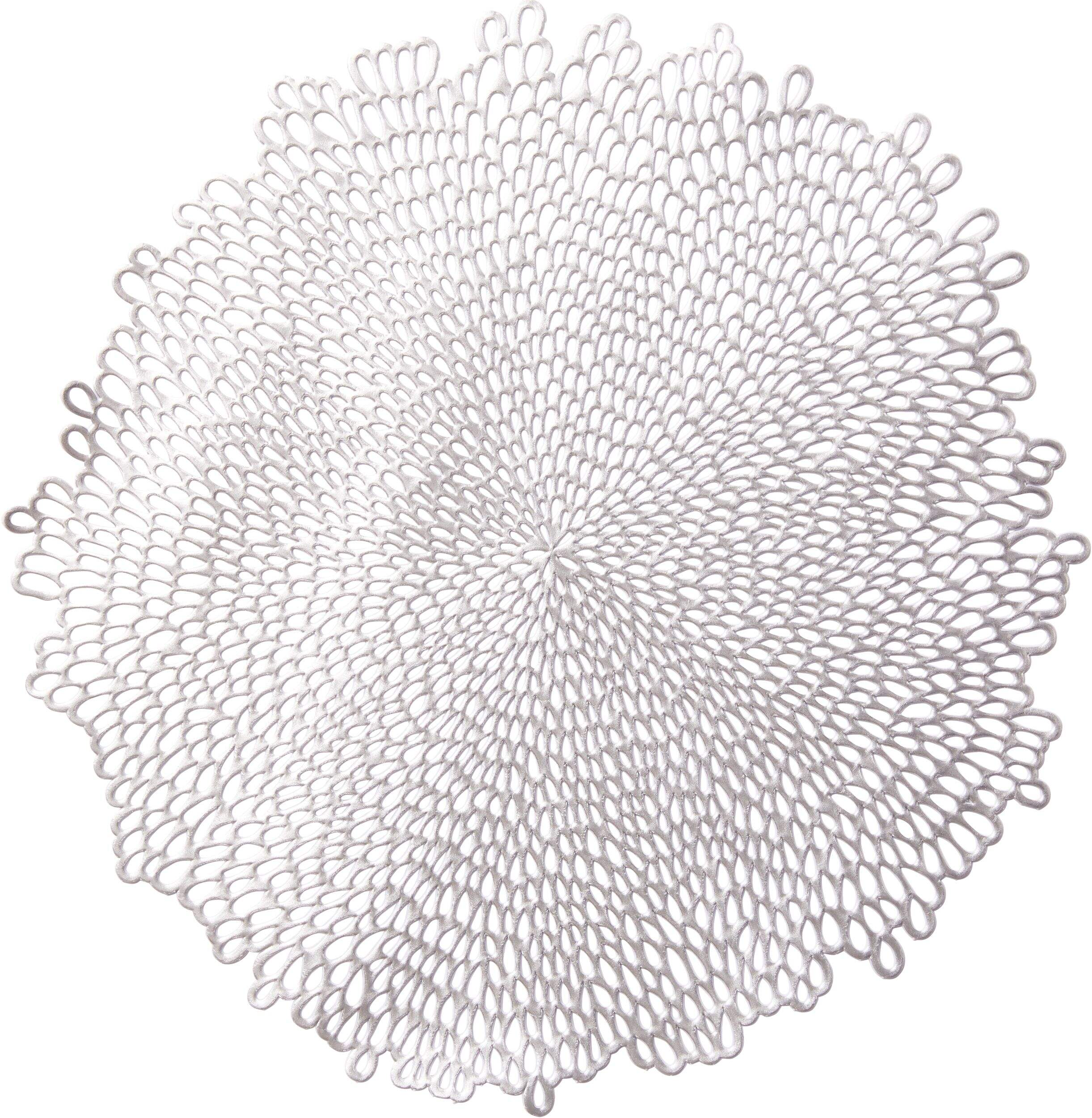 Blossom Vinyl Placemat, Assorted Colours, 15.5in, for Birthday/Wedding