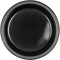 Assiettes en plastique, fêtes d¿anniversaires, anniversaires, couleurs variées, 10 po, paq. 20