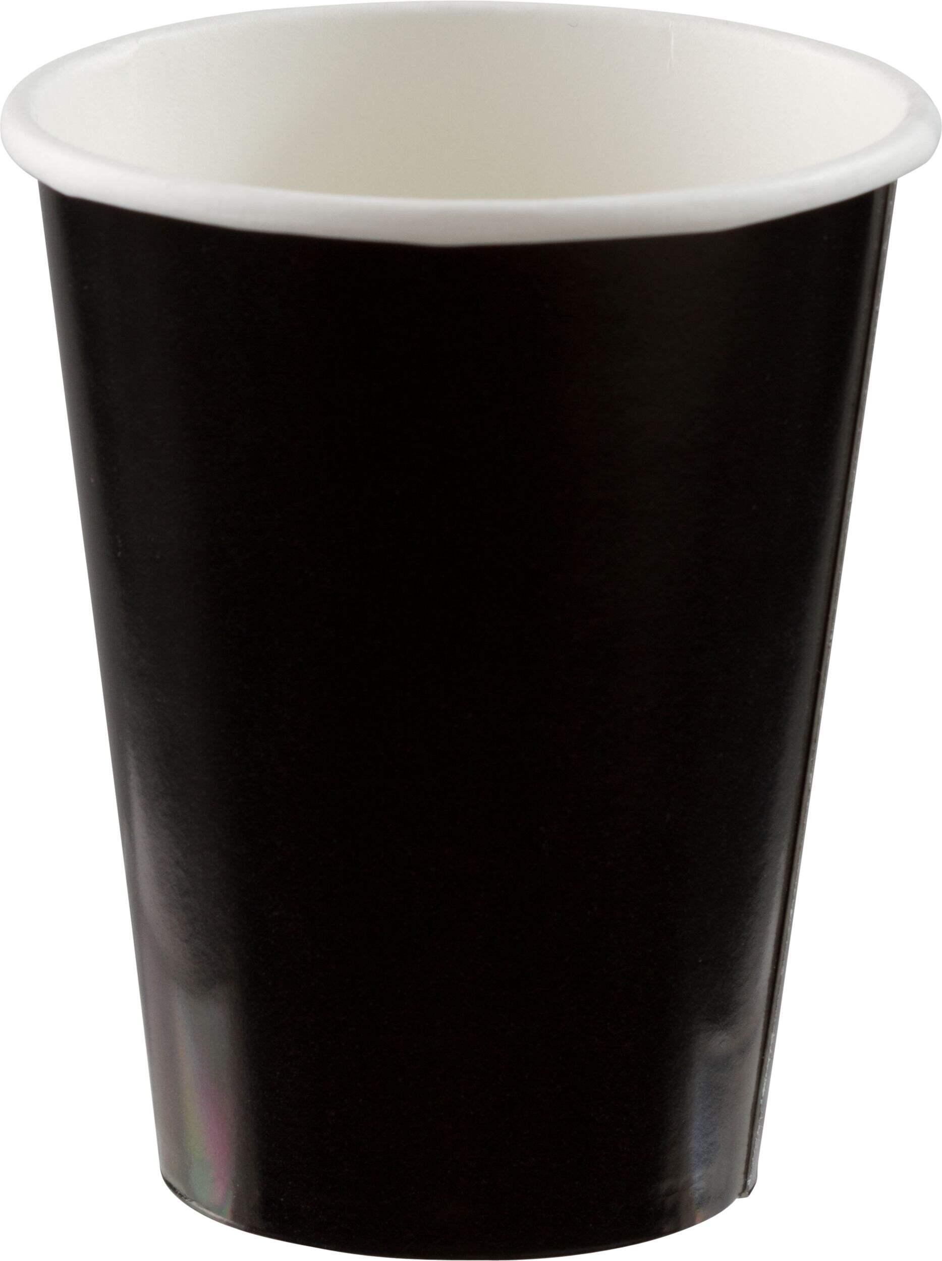 9OZ CUP PAPR BLK 20