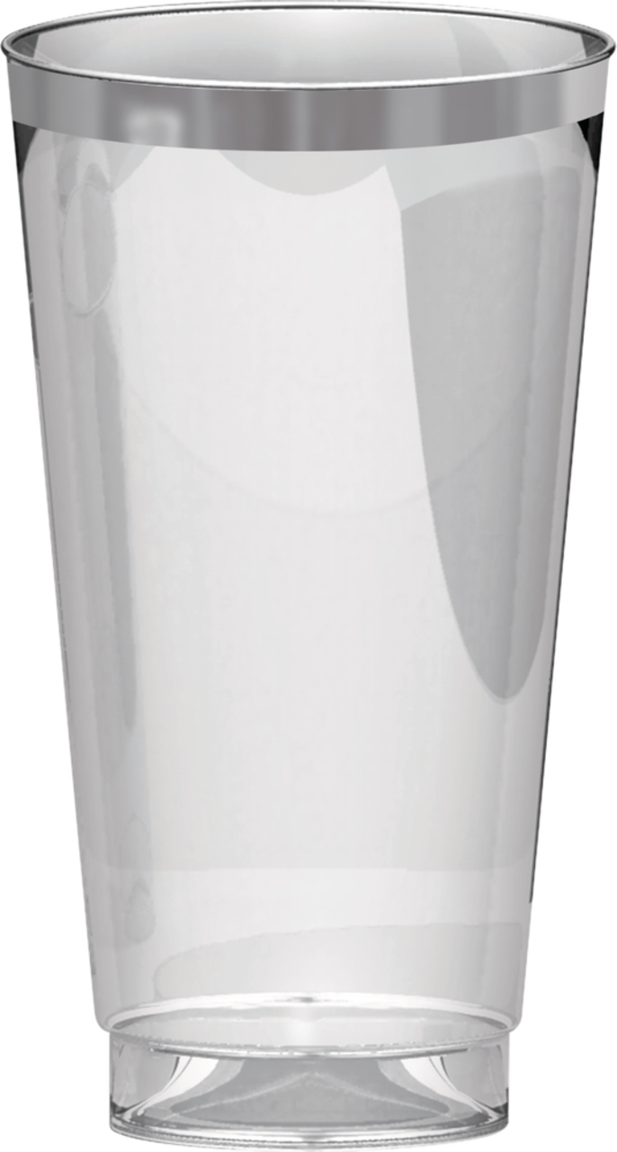 Clear Premium Plastic Cups 16ct