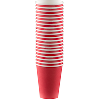 Gobelets jetables en papier, paq. de fête, couleurs variées, 12 oz, paq. 40, pour Noël/Action de grâces/réveillon du Nouvel An/fête d'anniversaire