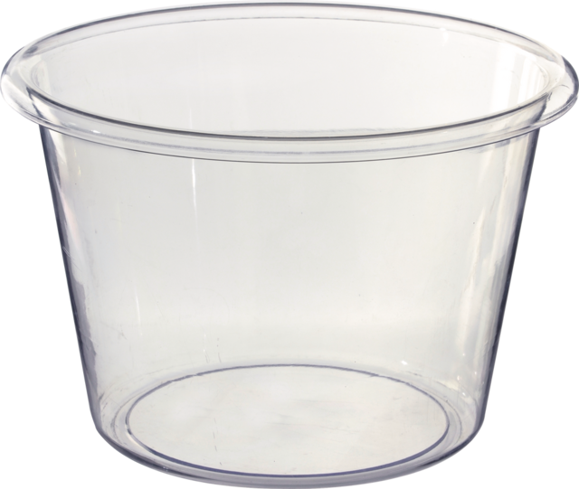 CLEAR Jumbo Plastic Ice Bucket Party City