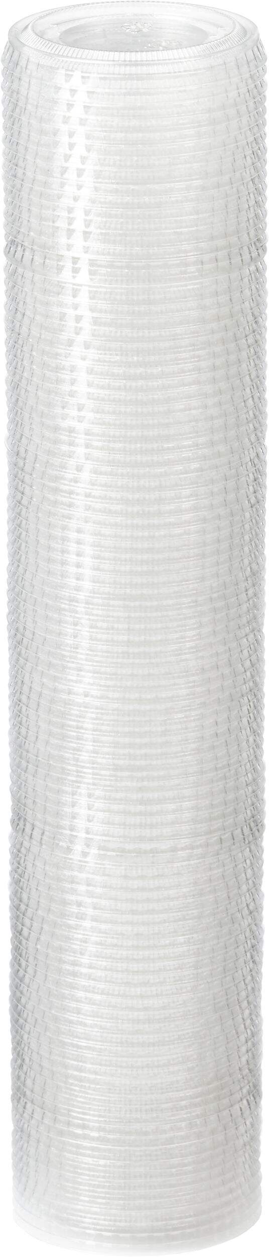 Plastic Portion Lids, Clear, 200-pk, for New Year's Eve/Graduation/Christmas/Birthday Party Front_Elevated