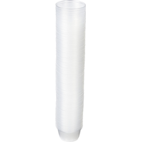 Plastic Portion Cups, Clear, 1.5-oz, 200-pk, for New Year's Eve/Graduation/Christmas/Birthday Party Front_Elevated