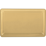 Plateau rectangulaire doré Overhead_Flat