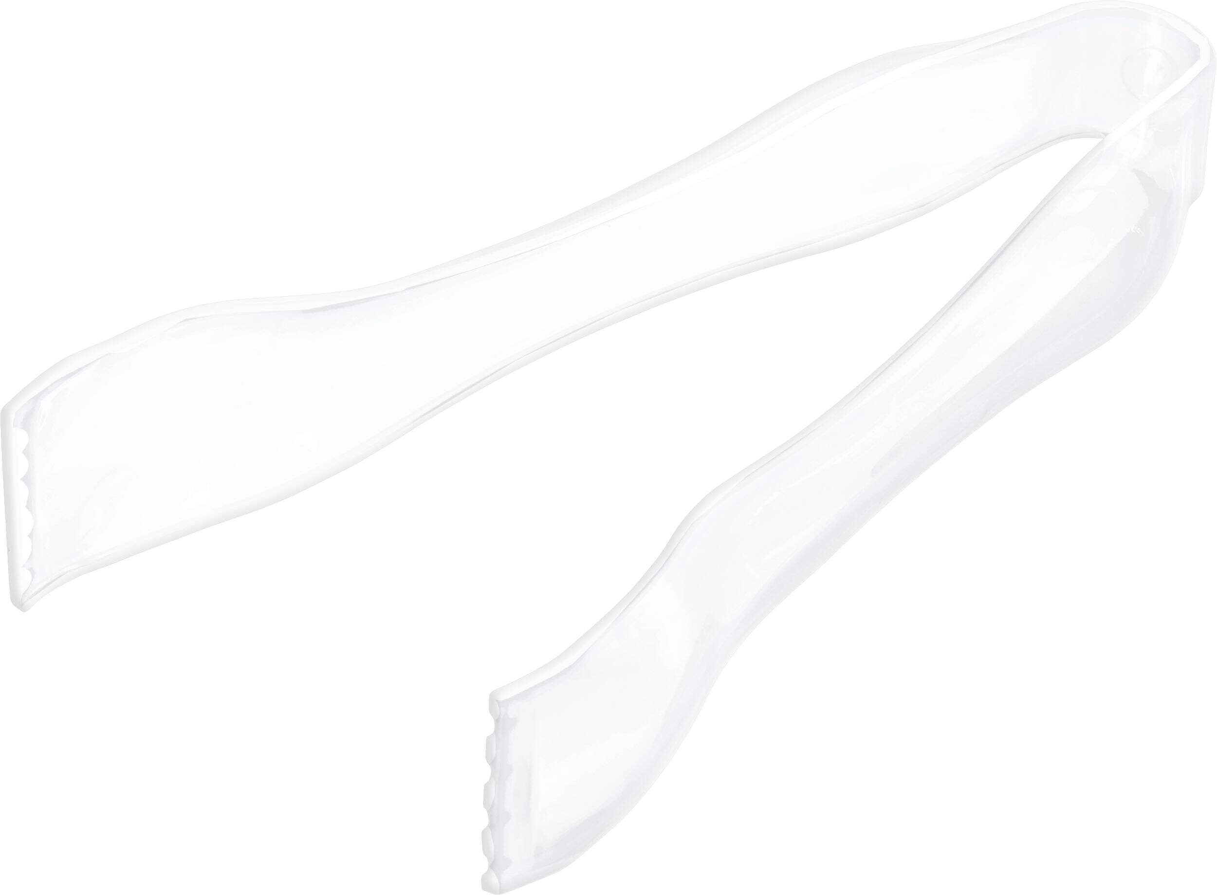 Mini-pinces en plastique léger et durable, blanc Front_Angled_Left