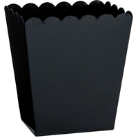 Contenant festonné réutilisable en plastique, choix de couleurs, 55 oz, pour fête d'anniversaire/fête prénatale/mariage