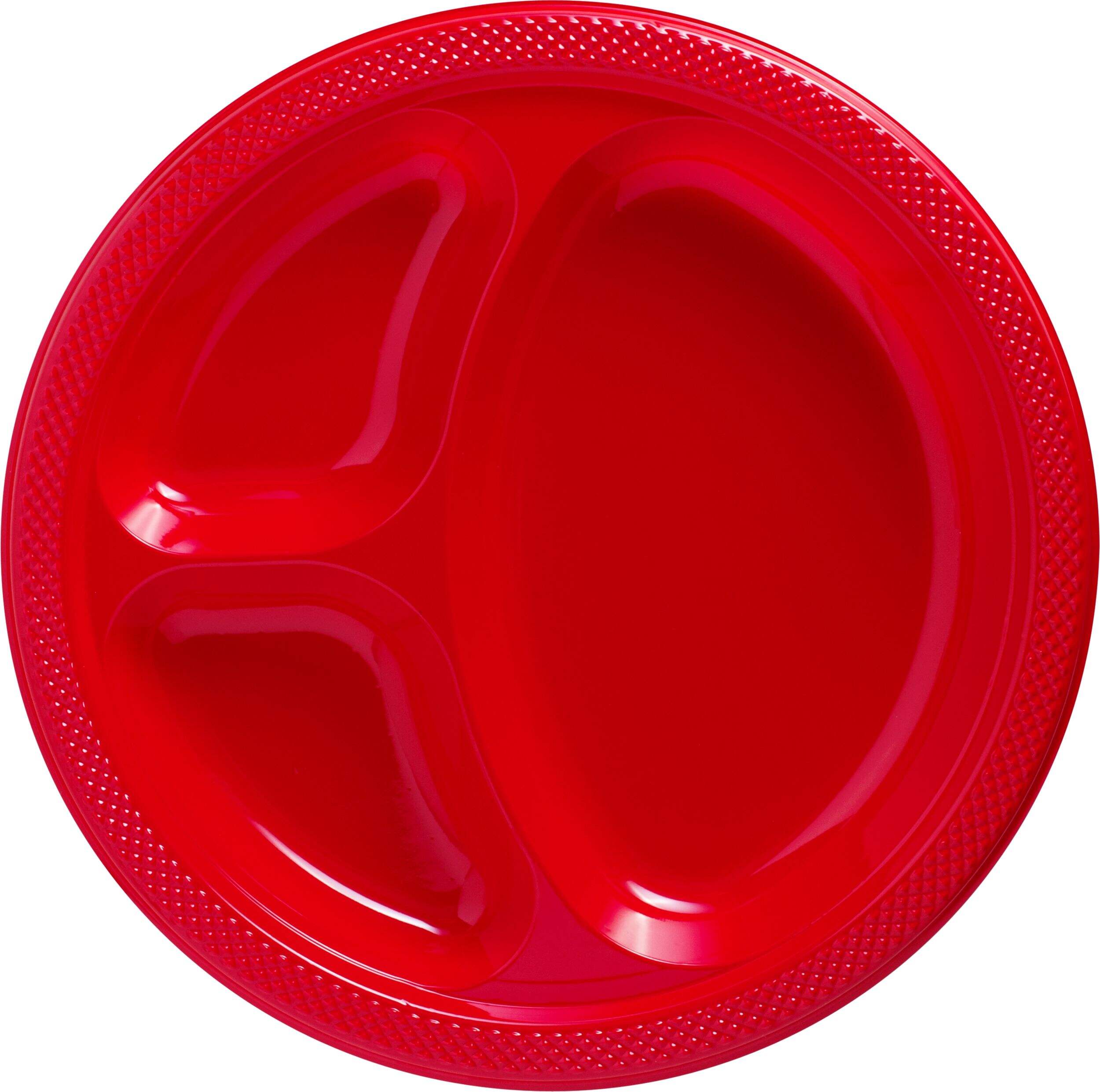 10"D/PLATE RED 20