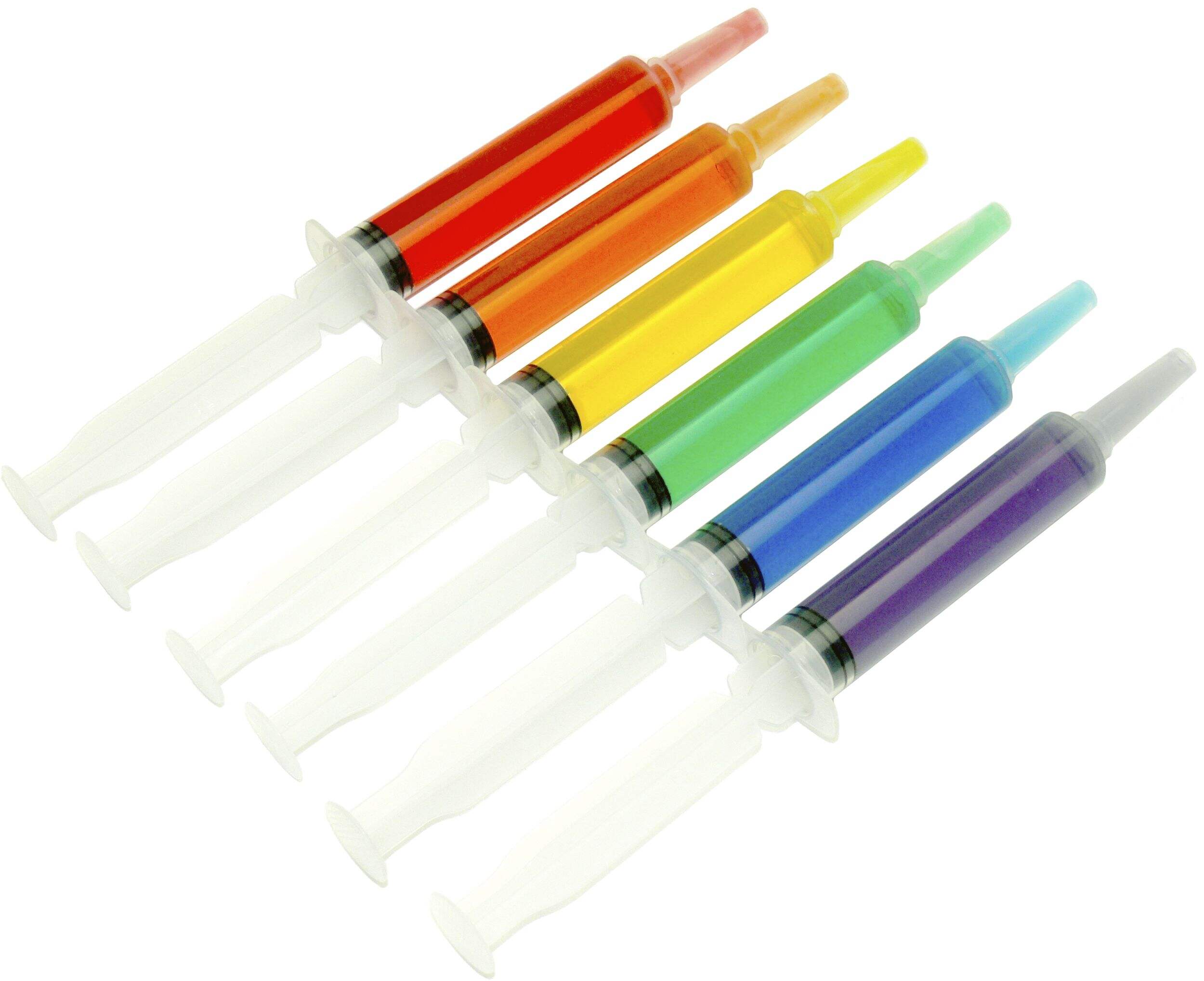 EZInject Plastic Jello Shot Syringes, Clear, 1oz, 25pk, for New Year