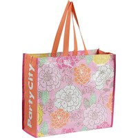 Pastel Garden Tote Bag Front_Angled_Right