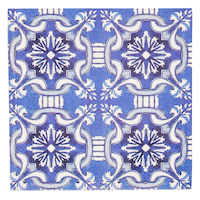 Serviettes à cocktails 3 épaisseurs Sophistiplate Moroccan Nights, paq. 20 Front_Flat