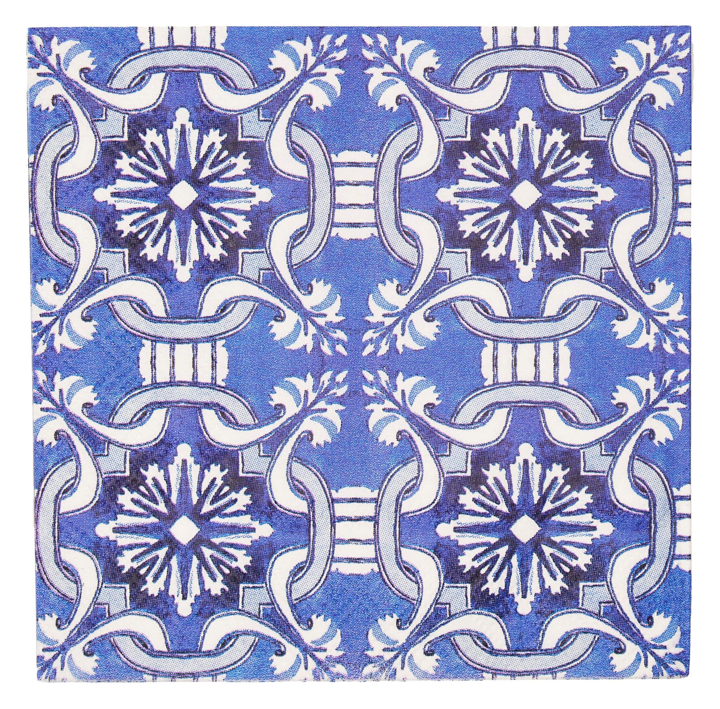 Serviettes à cocktails 3 épaisseurs Sophistiplate Moroccan Nights, paq. 20 Front_Flat