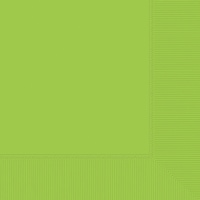 Square Paper Disposable Lunch Napkins, Assorted Colours,6.5-in, 40-pk, 3-ply, for Christmas/Thanksgiving/New Year's Eve/Birthday Party Front_Flat
