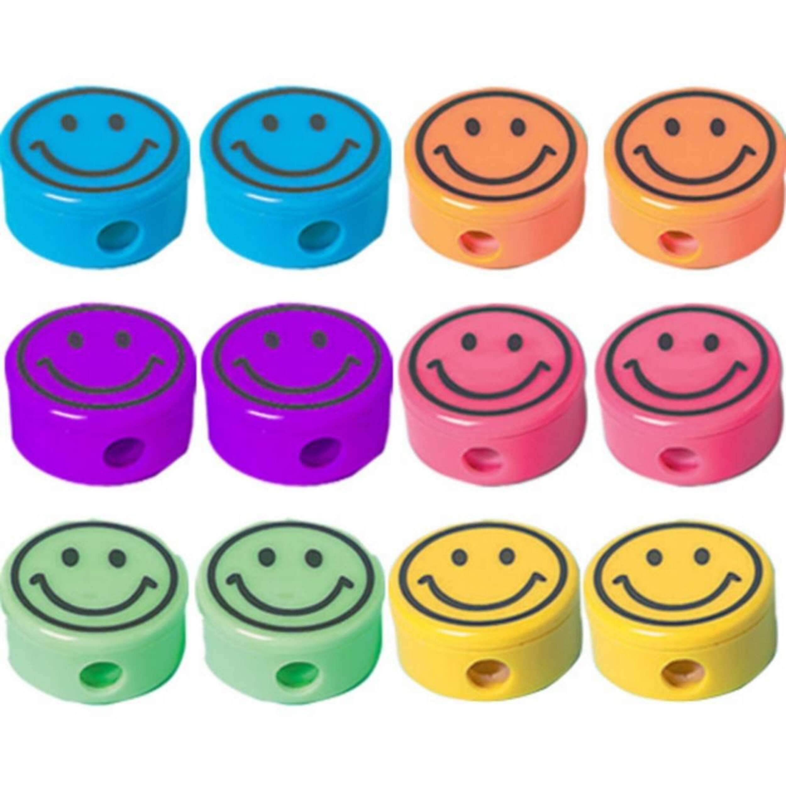 Taille-crayons Bonhomme sourire, paq. 12 Overhead_Plunge