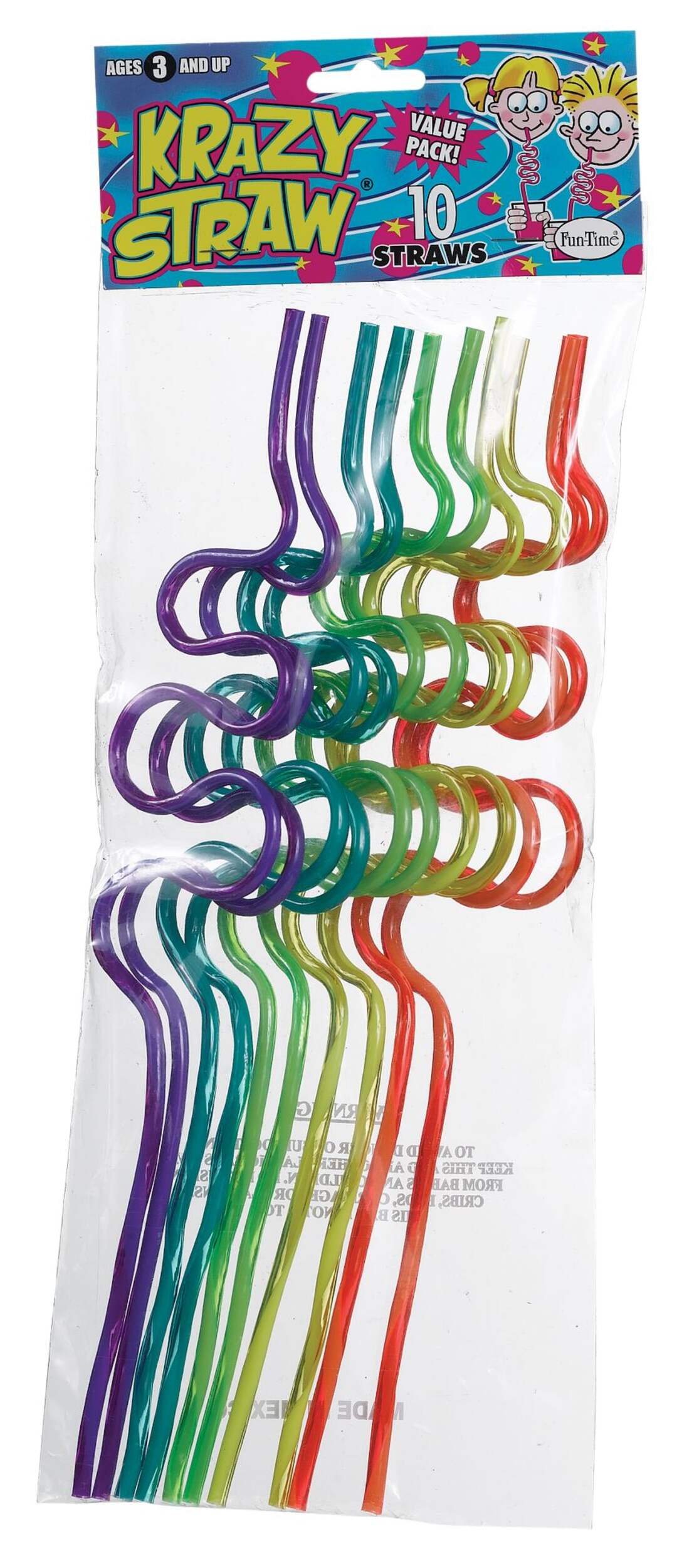 Silly Straws, 10-pk Front_Flat