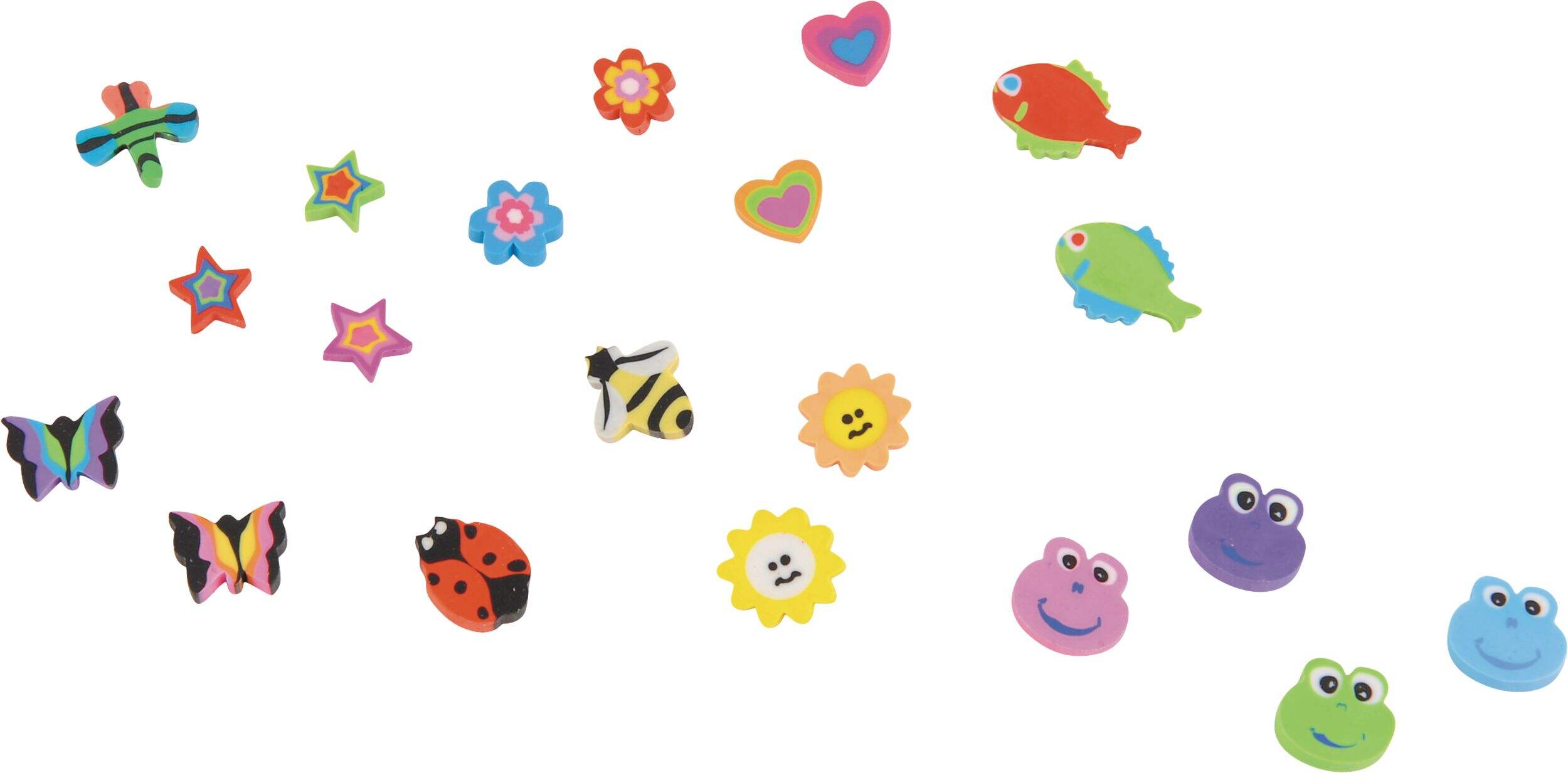 Mini Erasers, 500-pk Composite_or_Mixed