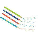 Dinosaur Coloured Drawing Pencils, Multi-Coloured, 8-pk, for Arts & Crafts/Birthday Favour Composite_or_Mixed