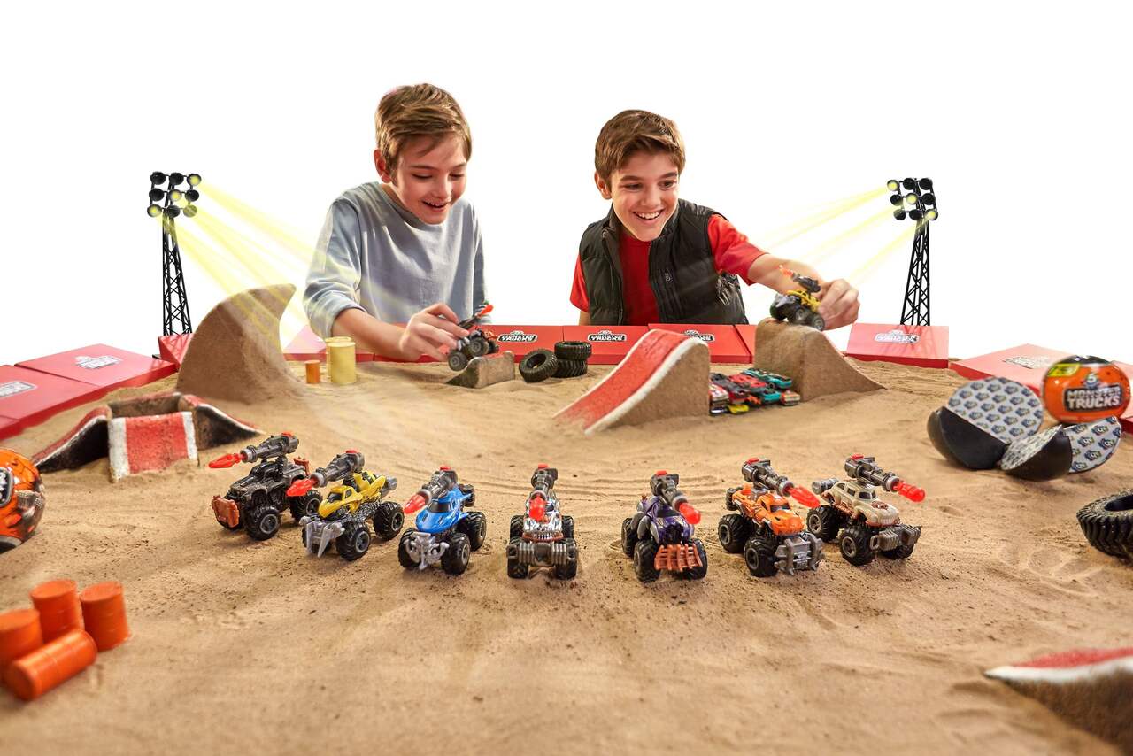 TOYBARN : Zuru 5 Surprise Monster Trucks Mystery Pack