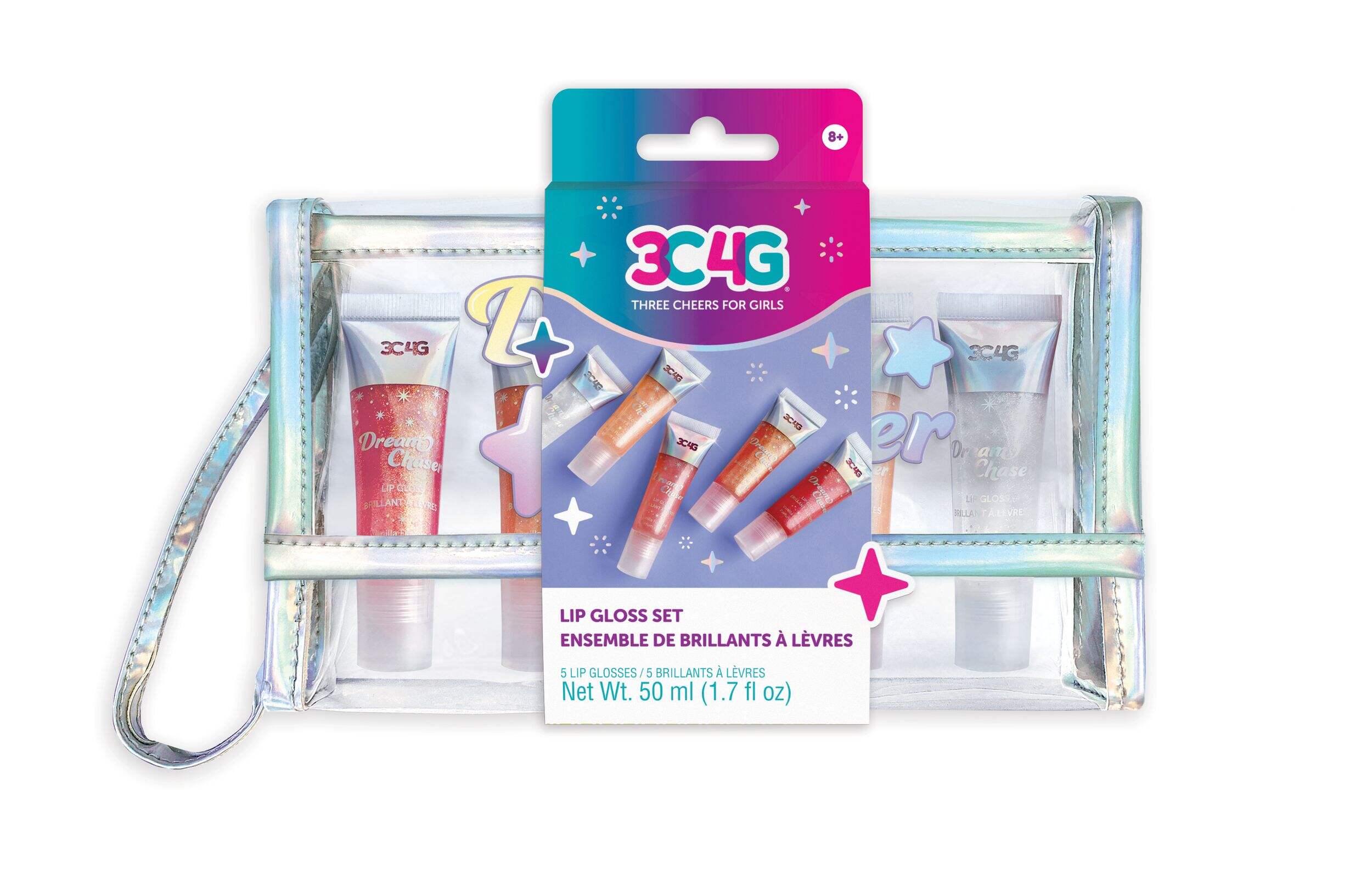 Holowave Lip Gloss, Multi-Coloured, 5-pk, for Birthday Party Front_Flat