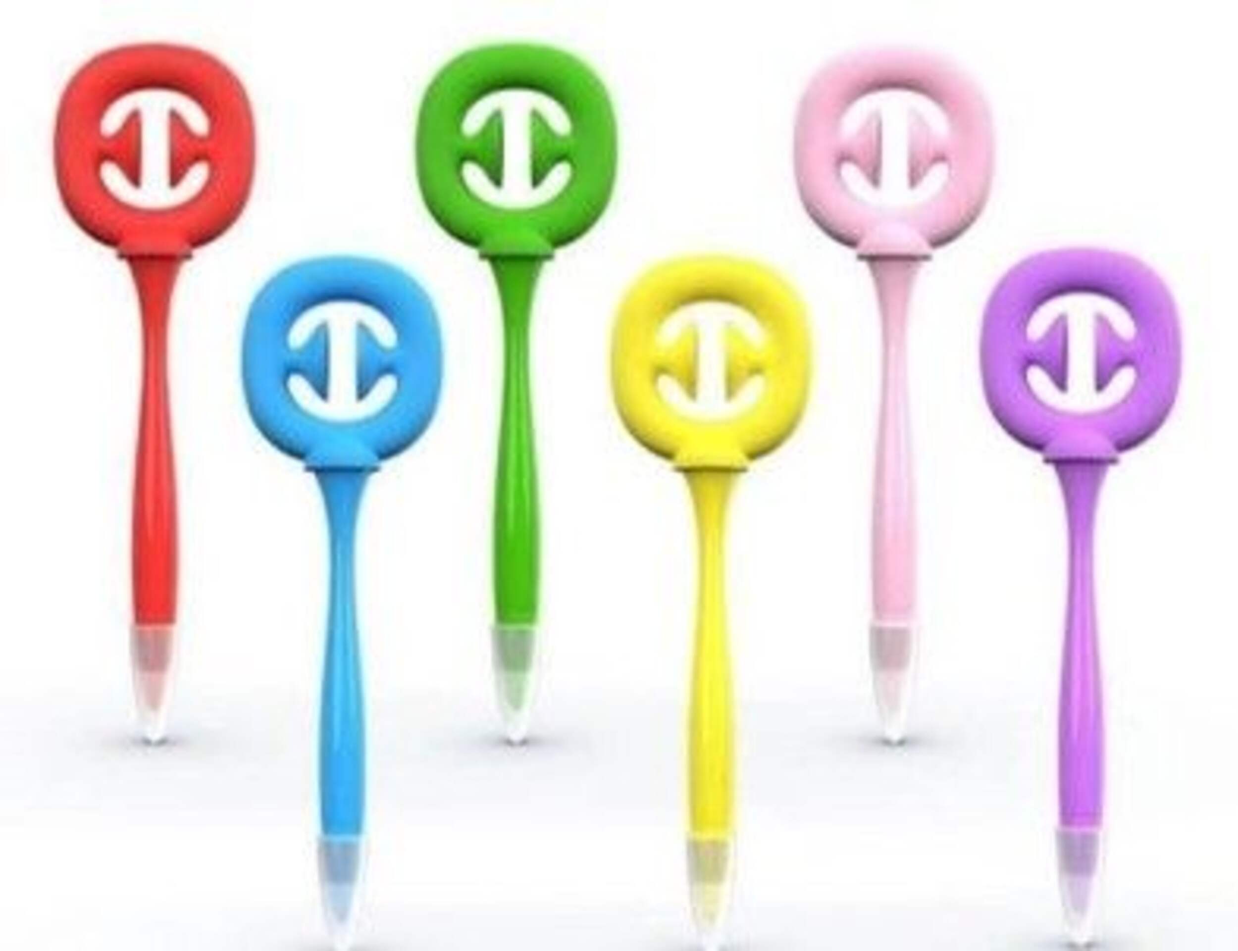 Snappers Fidget Spinner Toy & Pen, Multi-Coloured, for Arts & Crafts/Birthday Favour Front_Flat