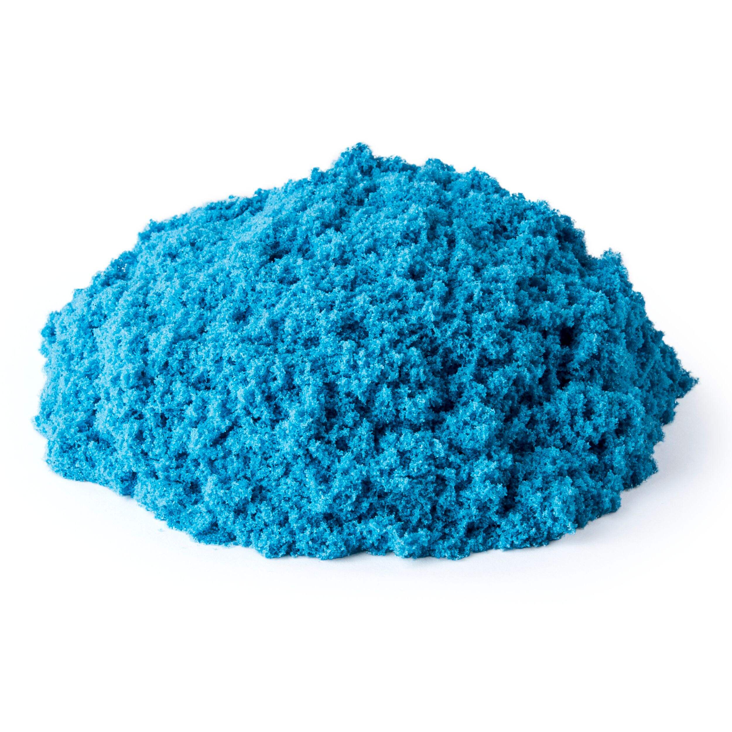 Kinetic Sand, Blue, Ages 3+, for Arts & Crafts/Birthday Favour, Blue Kinetic Sand Front_Elevated