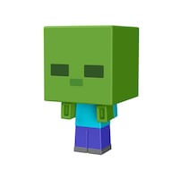 Minecraft Mini Figure Toys, Multi-Coloured, for Birthday/Party Favour Front_Three_Fourths_Angled_Left