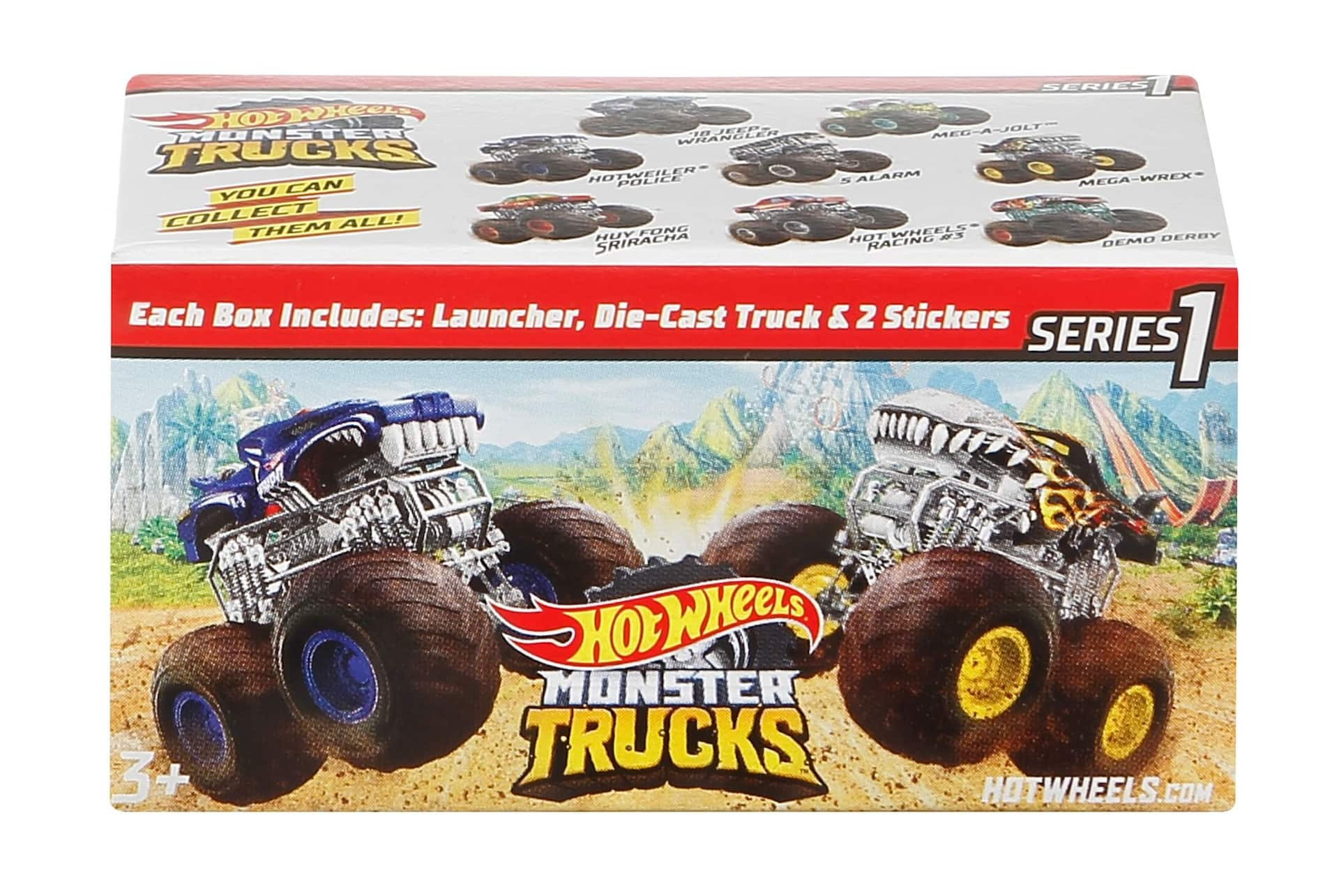 Hot wheels mini 2024 monster jam trucks