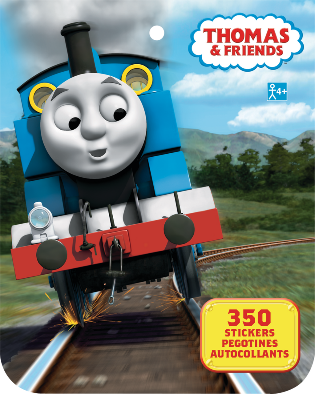 Thomas the Tank Engine Sticker Book 350 ct Party City