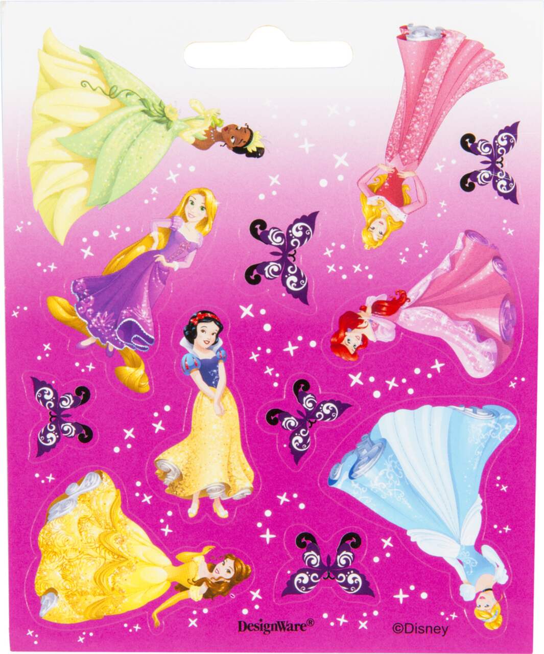 LIVRE DE COLORIAGE PRINCESSE DISNEY AVEC AUTOCOLLANTS – 32 PAGES À colorier  – 2 FEUILLES D'AUTOCOLLANTS – Exigoshop