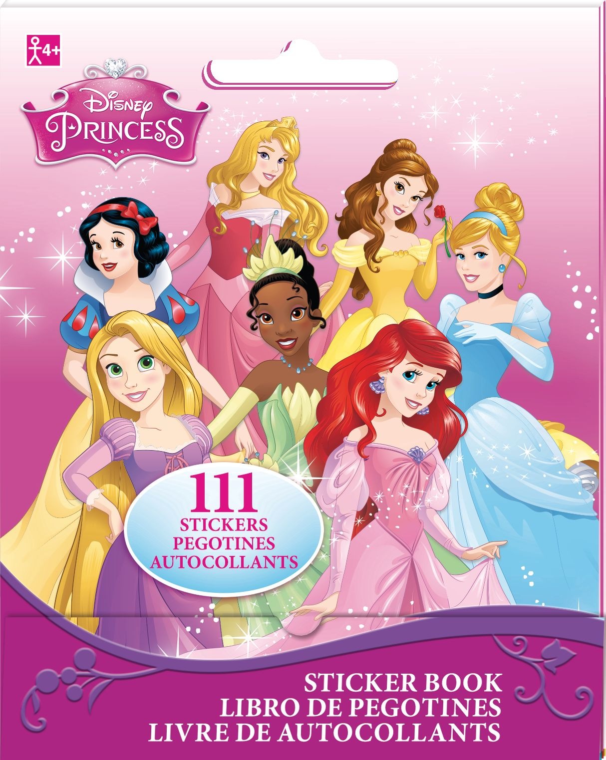 journal standard×champion×Disney アリエル Disney Princess Sticker Book, 111-pc | Party City