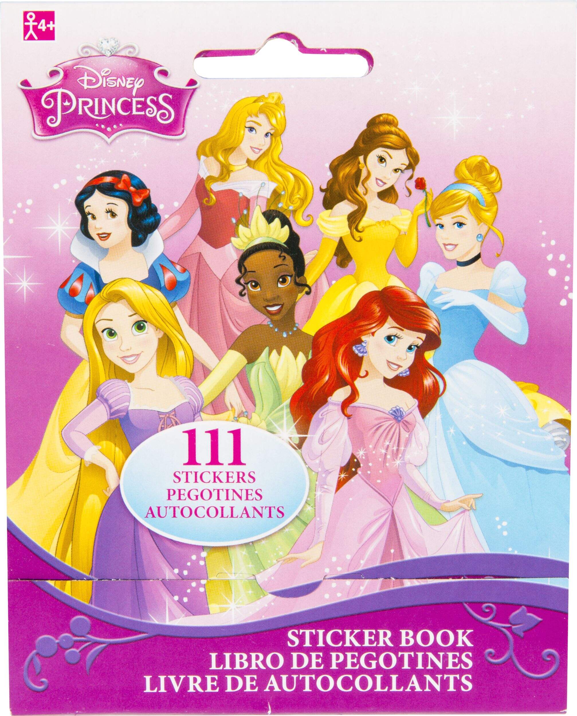Disney Princess Sticker Book, 111-pc Front_Flat