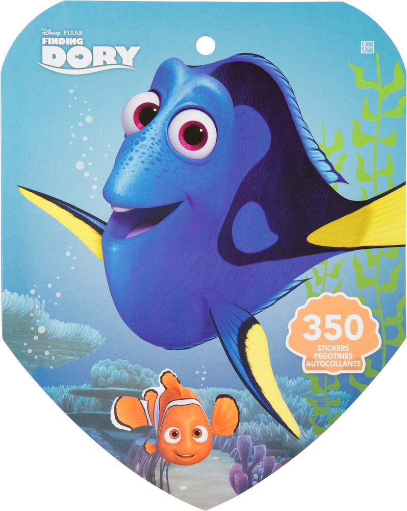 Finding Dory Sticker Book, 350-ct | Canadian Tire