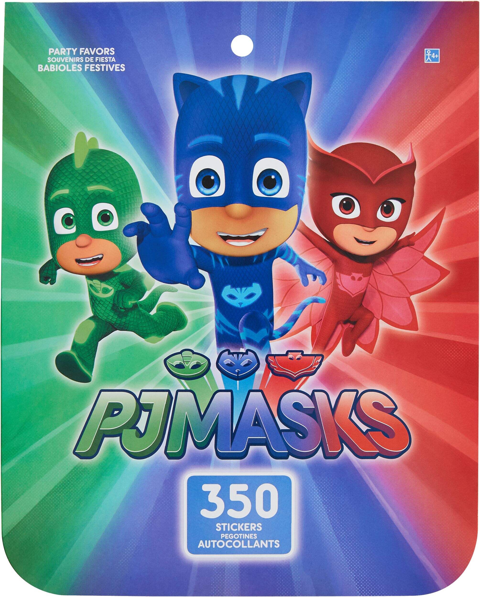 PJ Masks Sticker Book, 350-ct Front_Flat