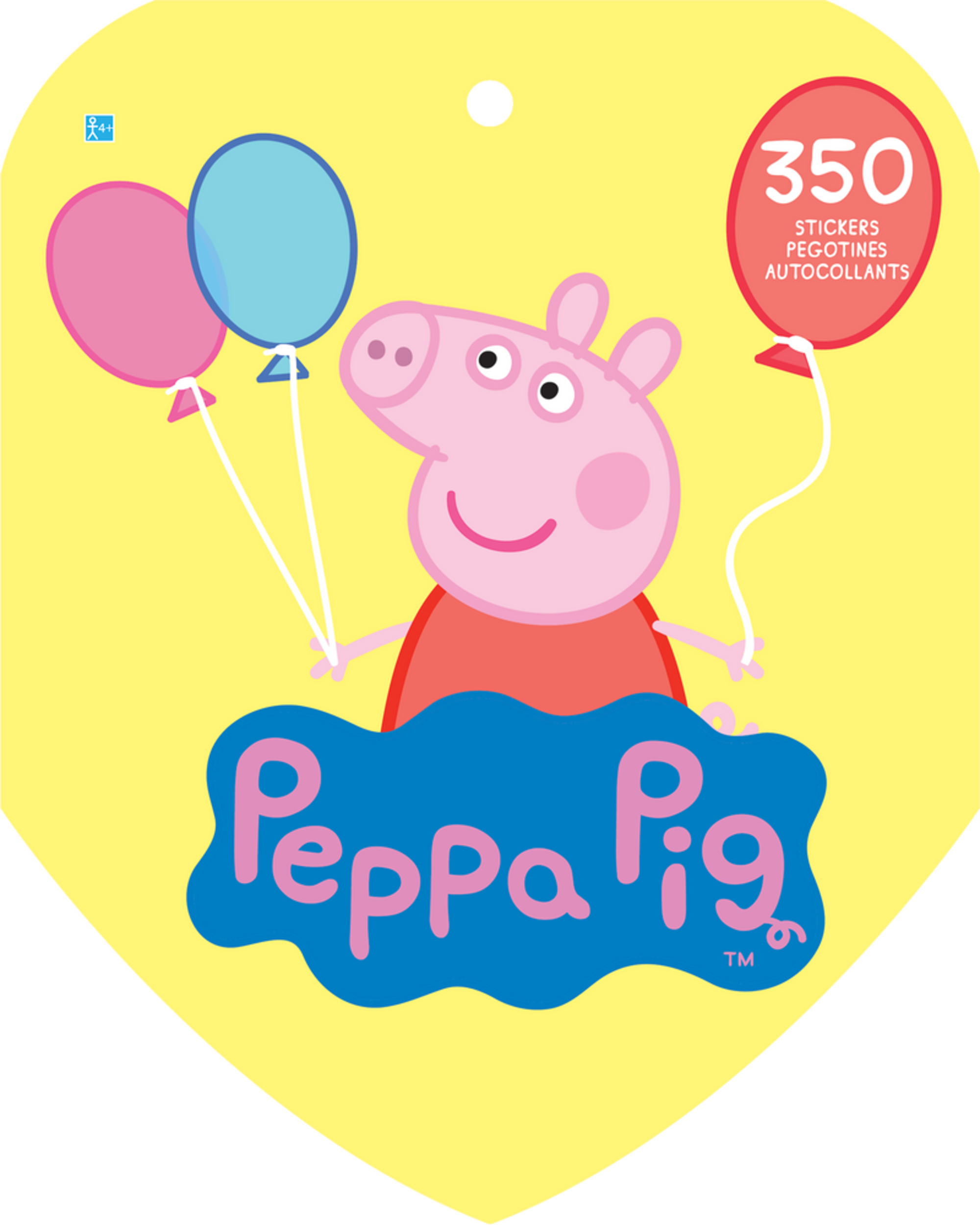 Peppa Pig Sticker Book, 350ct Canadian Tire