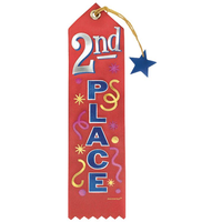 Second Place Recognition Ribbon Front_Flat
