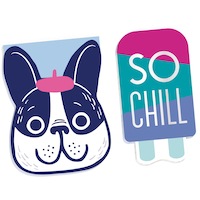 So Chill Notepads, 8-pk Front_Flat
