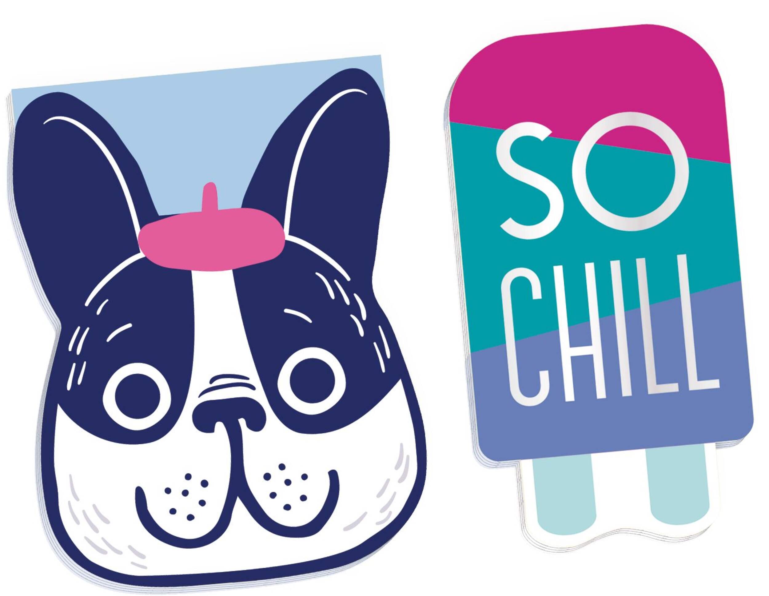 So Chill Notepads, 8-pk Front_Flat