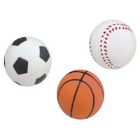 Sport Bounce Balls, 6-pk Composite_or_Mixed