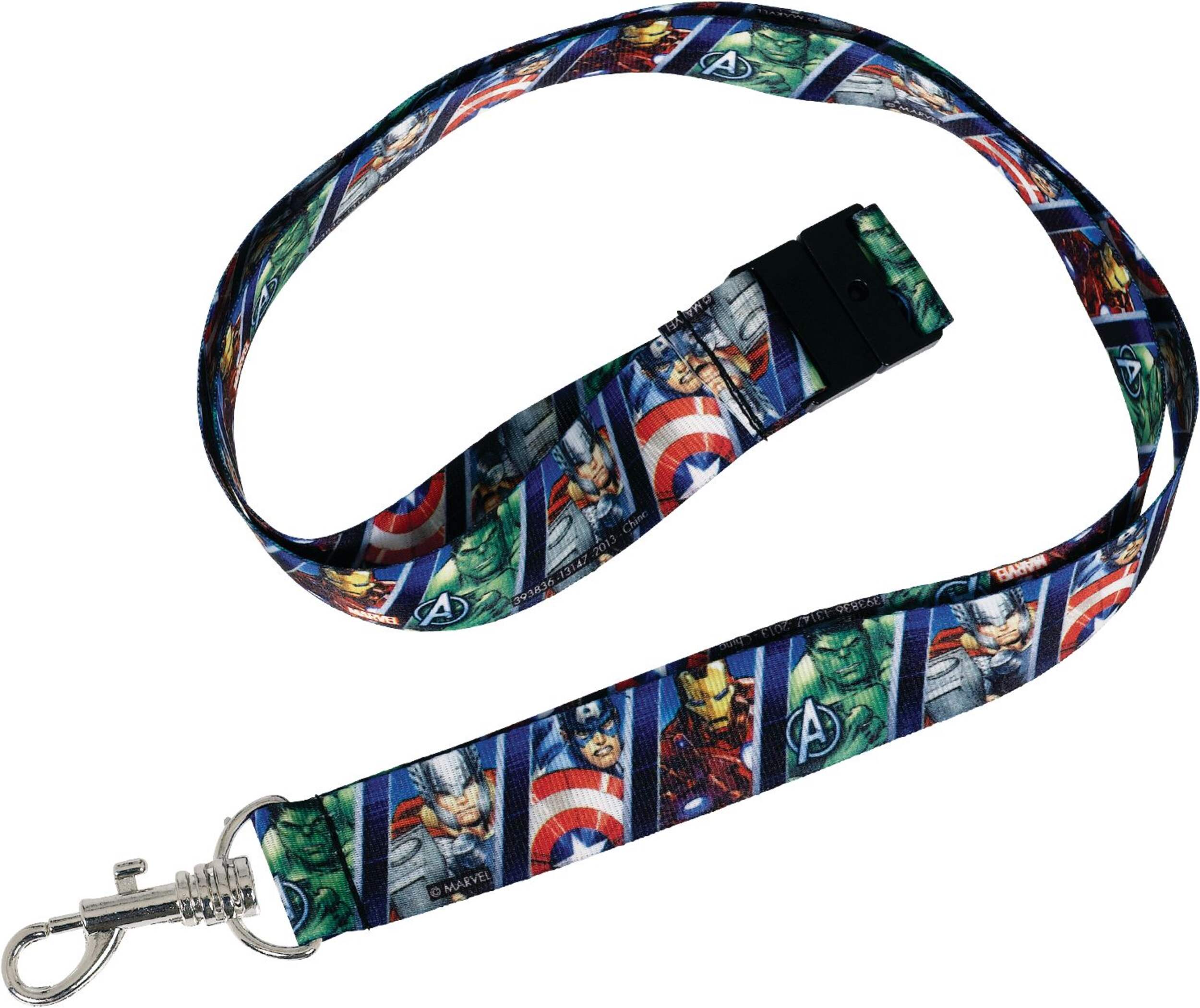 Avengers Lanyard Front_Angled_Left