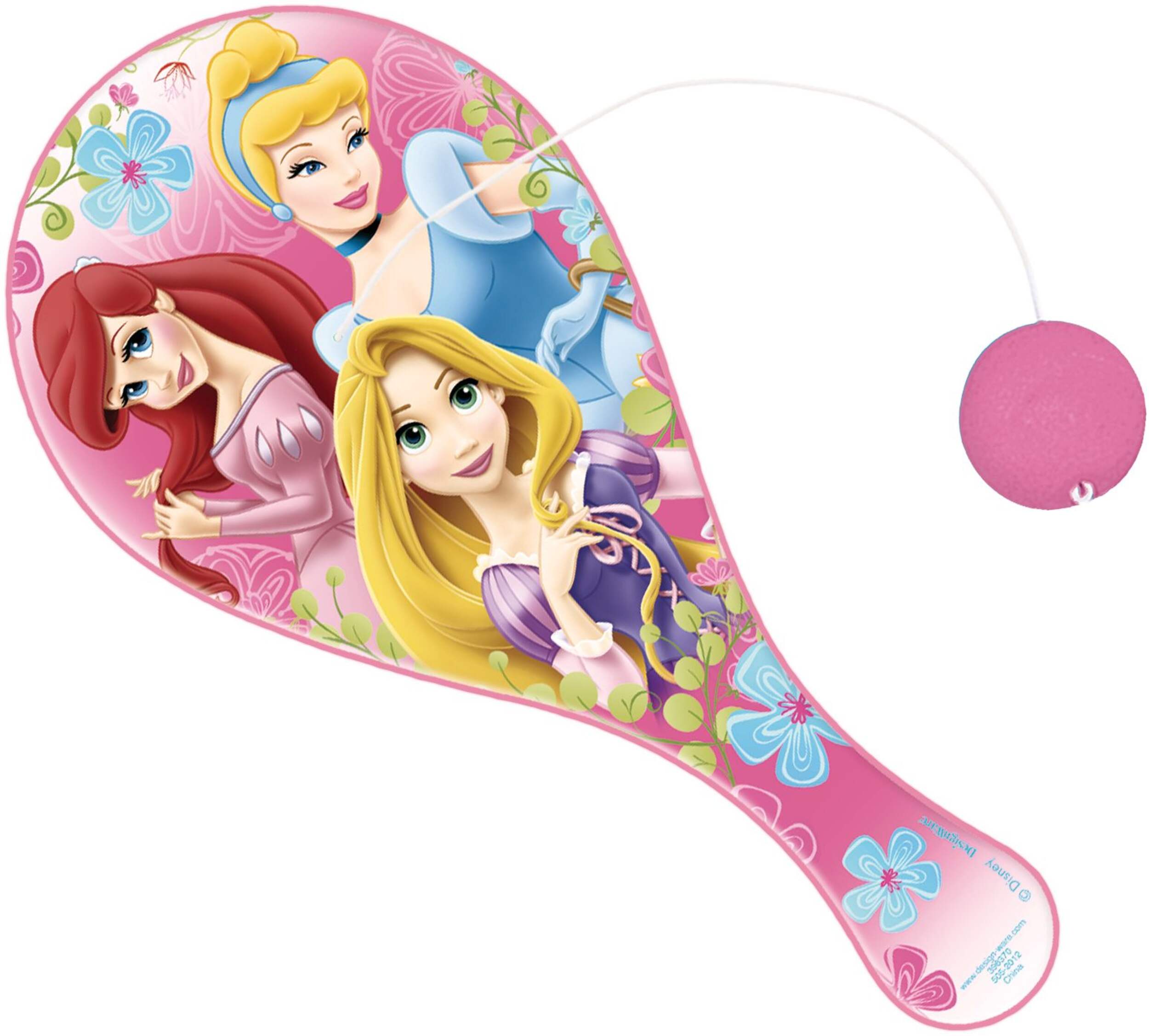 Disney Princess Paddle Ball Overhead_Flat